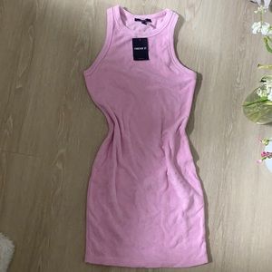 Forever 21 pink terry dress